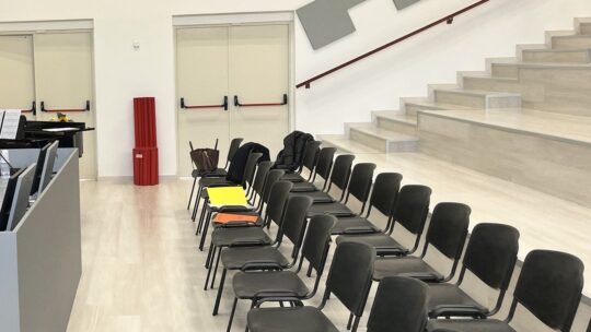 Platea e gradinatedell'aula magna